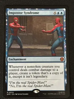 MTG Impostor Syndrome NM Marvel's Spider-Man Magic 34 - Image 1