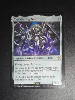 The Warring Triad MTG [FINAL FANTASY Commander] Near Mint - Image 1