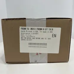 Pokemon TCG Pokemon GO Gift Tin Case 6 sealed tins swsh10.5 - Image 1