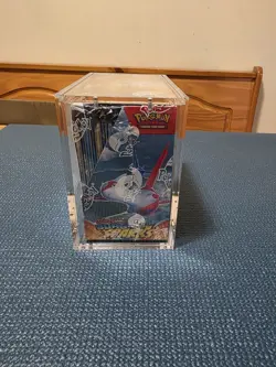 Pokemon Surging Sparks Booster Box With Acrylic Case New - Image 2