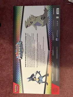 PRISMATIC EVOLUTIONS Lucario EX and Tyranitar EX Premium Collection Sam’s Club - Image 2