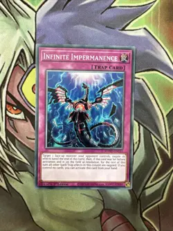 SDWD-EN031 Infinite Impermanence Common 1st Edition NM Yugioh Card - Image 1