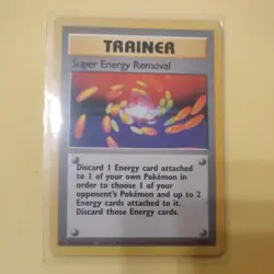 Super Energy Removal 79/102 Rare Base Set Pokemon Card WOTC - Image 1