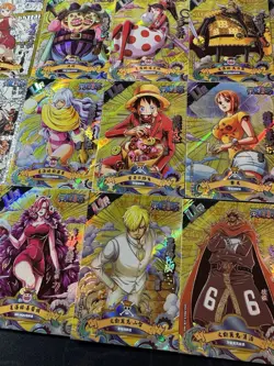One Piece Set of 18 Collectible Character Anime SSR UR Cards CCG Luffy Nami - Image 4