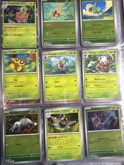 Mega Evolution Set 132/132 Cards Pokemon TCG Binder Included Near Mint - Image 3