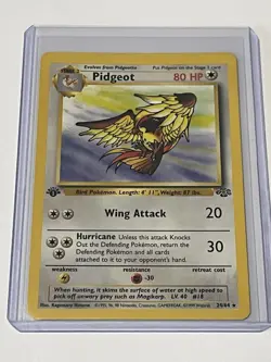 Pokemon TCG Pidgeot Jungle Card 24/64 Regular 1st Edition Rare Excellent - Image 1