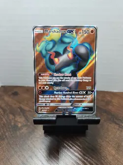 Marshadow GX 137/147 Burning Shadows NM Full Art Pokemon Card NM - Image 1