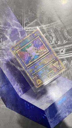 Pokemon UNTOUCHED ANCIENT MEW CARD IN JAPANESE REVELATION-LUGIA MOVIE PROGRAM - Image 2