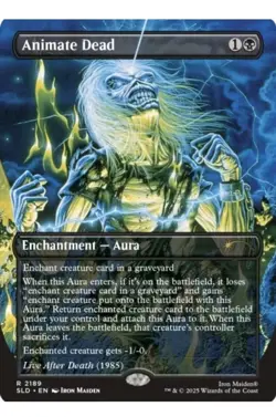 🚨MTG Secret Lair PRESALE Iron Maiden: Album Art Non-Foil Exclusive Scare Drop🚨 - Image 3