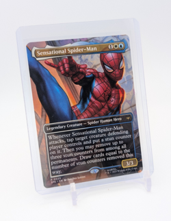 MTG - Sensational Spider-Man - Borderless Rare #25 Marvel's Spider-Man: Eternal - Image 1