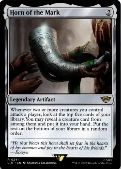 MTG Horn of the Mark (249) | NM | Lord of the Rings {LTR} - Image 1