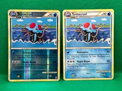 Pokemon Tcg Tentacruel 50/102 Reverse & Non Holo HGSS Triumphant - Image 1