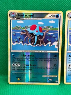 Pokemon Tcg Tentacruel 50/102 Reverse & Non Holo HGSS Triumphant - Image 2