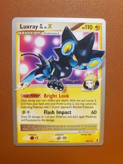 Luxray GL LV. X 109/111 Rising Rivals World Championships 2009 Pokemon NM - Image 1