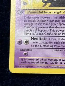 Mr. Mime - 1st Edition - Jungle (22/64) Pokemon TCG English SET BREAK vintage - Image 5