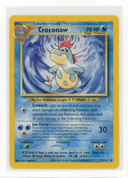 Pokemon Neo Genesis #031/111 Croconaw (31) - Image 1