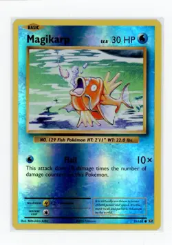 Pokemon XY - Evolutions #33/108 Magikarp Reverse Holo - Image 1