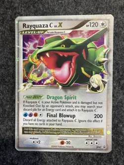 Pokemon TCG - Rayquaza C LV.X (DP47) Diamond & Pearl Promo - Holo - NM/LP - Image 1