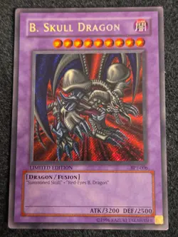 Yugioh B. Skull Dragon Secret Rare Holo BPT-006 Limited Edition LP - Image 1