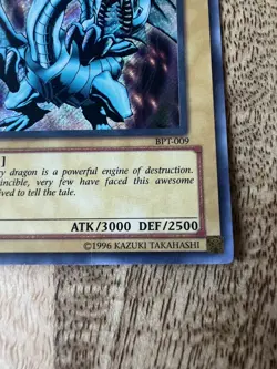 2002 Yu-Gi-Oh! Collectors Tin Promo Blue-Eyes White Dragon #BPT-003 Lightly Play - Image 2