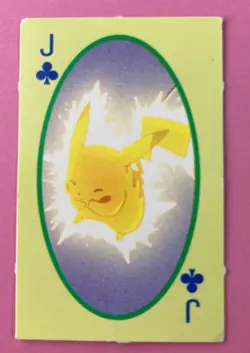 Pikachu Pokemon Playing Mini Size Poker Card Pikachu Nintendo Japanese F/S - Image 1