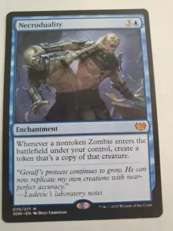 Necroduality Innistrad: Crimson Vow Magic the Gathering Card - Image 1