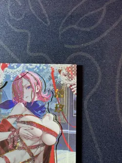 Bikini Reiju Holo Numbered Card Beautiful Waifu Doujin One Piece Full Art - Image 3