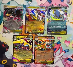 Pokemon TCG: Mega Evolution 5 Card EX Lot - NM - Image 1