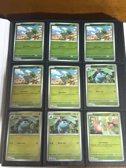 371 MEGA EVOLUTION HOLOS & REVERSE HOLOS POKEMON CARDS + NEW BLACK BOLT BINDER - Image 1