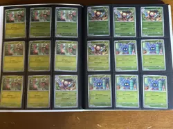 371 MEGA EVOLUTION HOLOS & REVERSE HOLOS POKEMON CARDS + NEW BLACK BOLT BINDER - Image 2