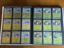 371 MEGA EVOLUTION HOLOS & REVERSE HOLOS POKEMON CARDS + NEW BLACK BOLT BINDER - Image 3