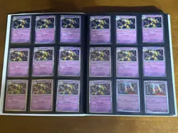 390 MEGA EVOLUTION HOLOS & REVERSE HOLOS POKEMON CARDS + NEW WHITE FLARE BINDER - Image 3