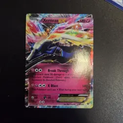 Pokemon Card - Xerneas EX Half Art Ultra Rare Card 97/146 XY Base Set - NM - Image 1