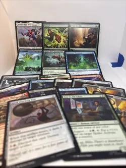 MtG Marvel's Spider-Man 20 Card Lot. Complete Your Set - Image 1
