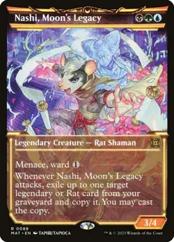 [MTG] Nashi, Moon's Legacy (Showcase) (0089) (MAT) NM - Image 1