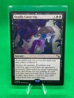 MTG - DEADLY COVER-UP - Murders at Karlov Manor (R) - Image 1