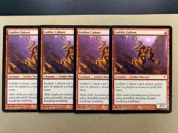 MTG 4x Goblin Cohort # 106 Betrayers of Kamigawa Magic the Gathering x4 LP - Image 1
