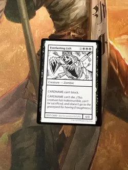 Everlasting Lich No PW MTG Mystery Booster - Pack Fresh - - Image 1