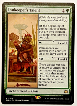 MTG Innkeeper's Talent Bloomburrow Regular MINT - Image 1