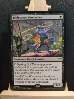 Iridescent Vinelasher - Bloomburrow - Rare - NM (see pics) - Image 1