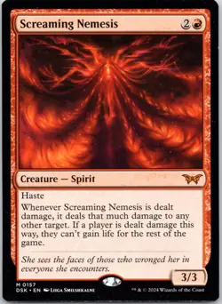 Screaming Nemesis 157 Duskmourn: House of Horror NM MTG - Image 1
