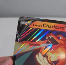 JUMBO Lance’s Charizard V Card SWSH133 Pokemon Celebrations - Image 3