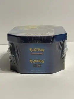 Pokemon Sword & Shield Pokemon GO Pikachu Tin Brand New/Sealed - Image 4