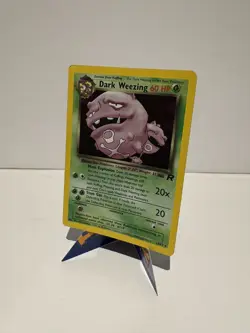Pokemon TCG Dark Weezing Team Rocket 14/82 Holo Rare - Image 1