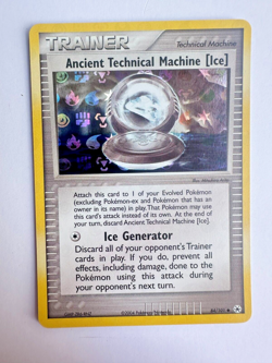 Pokemon Ancient Technical Machine [Ice] 84/101 Hidden Legends Reverse Holo 2004 - Image 1