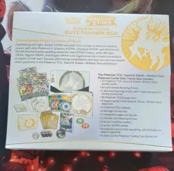 Pokemon Center Brilliant Stars ETB Pokemon TCG Sword & Shield Elite Trainer Box - Image 3
