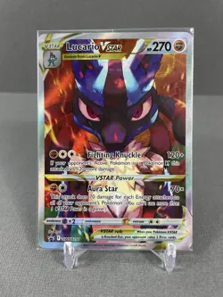Pokemon Lucario VSTAR SWSH291 Holo Crown Zenith ETB Black Star Promo SEALED - Image 1