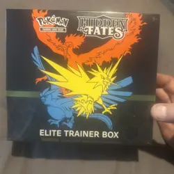 Pokemon etb TCG Hidden Fates Elite Trainer Box (ETB) New Sealed with protector - Image 2