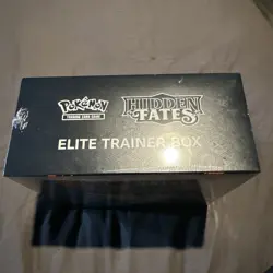 Pokemon etb TCG Hidden Fates Elite Trainer Box (ETB) New Sealed with protector - Image 3