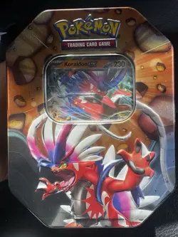 Pokemon TCG Slashing Legends Tin - Koraidon EX - Image 2